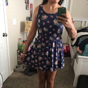 Floral Tie Back Dress